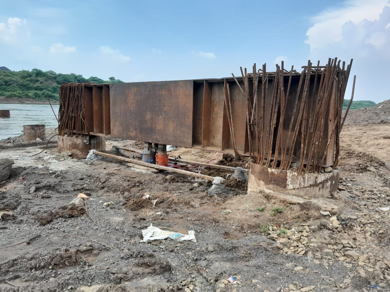 Pile Load Test Anchor Method